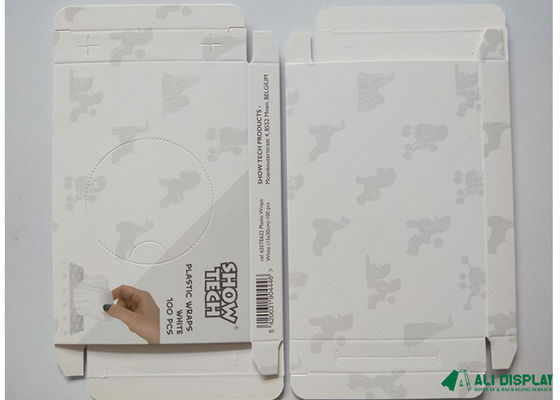 Grey ISO14000 Cosmetic Carton Packaging 3.5cm Cosmetic Product Boxes